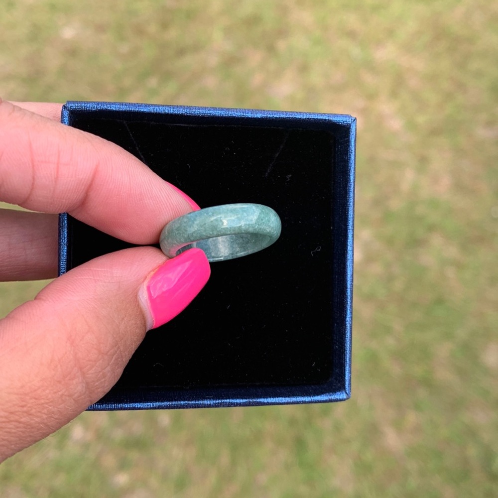Jade ring size 7